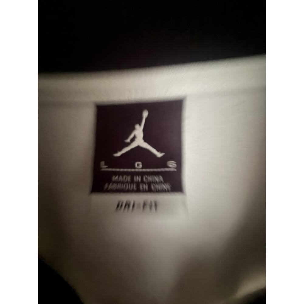Jordan Jumpman Track Jacket White Black Red Full Zip Mens L - Picture 3 of 8